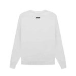 Essentials Overlapped Light Gray Sweater