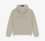Fear of God Essentials Kids Fullzip Brown Jacket