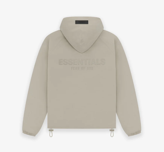 Fear of God Essentials Kids Fullzip Brown Jacket