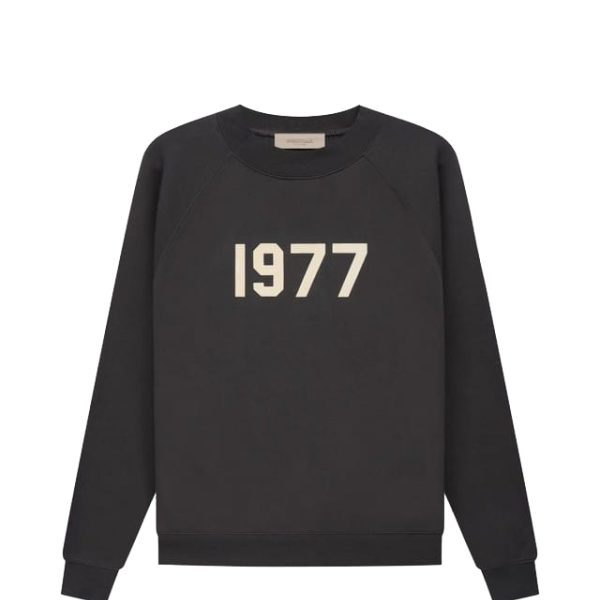 Essentials Crewneck Black 1977 Sweatshirt