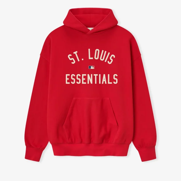 ST Louis Essentials Red Hoodie