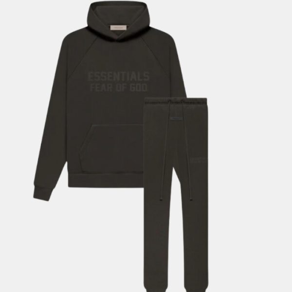 Fear of God Essentials Tracksuit Off Black